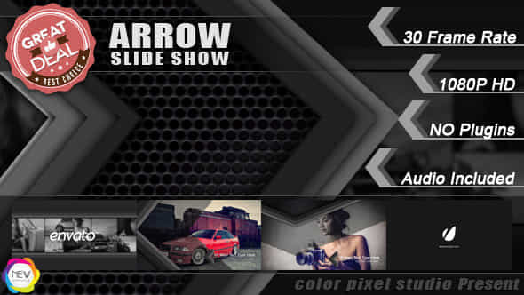 Arrow Slide Show - VideoHive 6845318