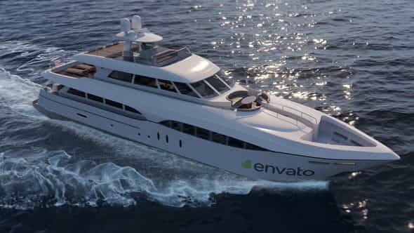 Luxury Yacht - VideoHive 22191318
