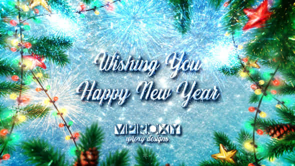 New Year Wishes - VideoHive 42404845