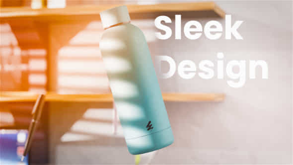 Aqua Luster Bottle Mockup - VideoHive 53903906