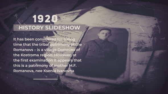 The History Slideshow - VideoHive 28968446
