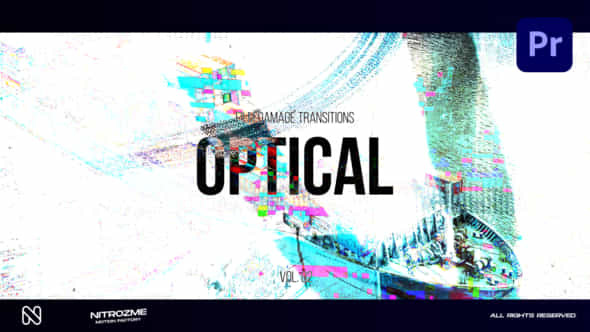 Film Damage Optic Transitions Vol 02 For Premiere Pro - VideoHive 50406086