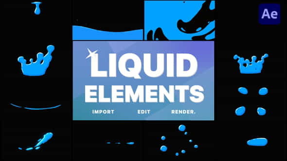 Liquid Elements | After Effects - VideoHive 34031036