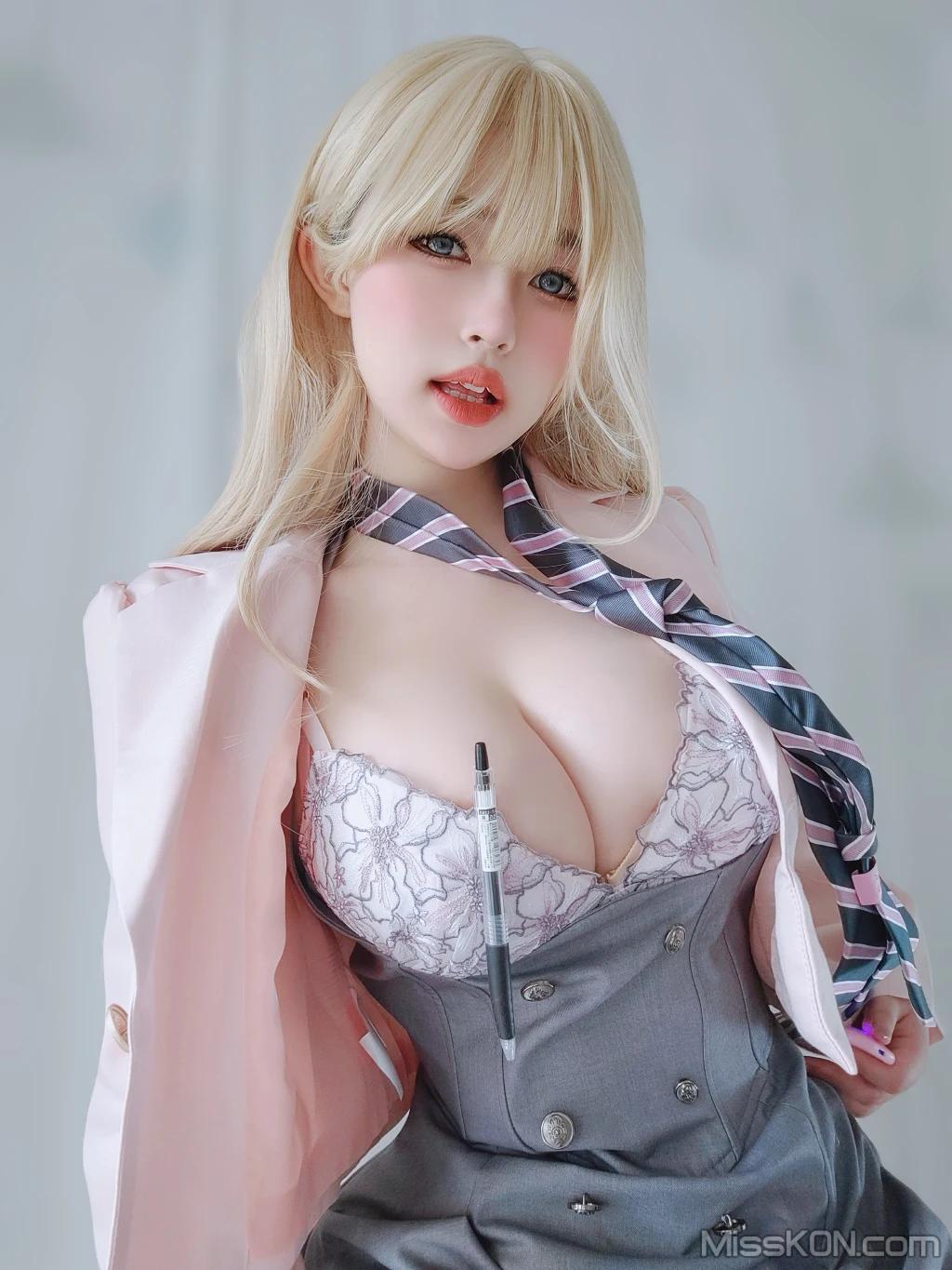 Coser@女主K: 催眠傲娇的前辈 (78 photos)(64)