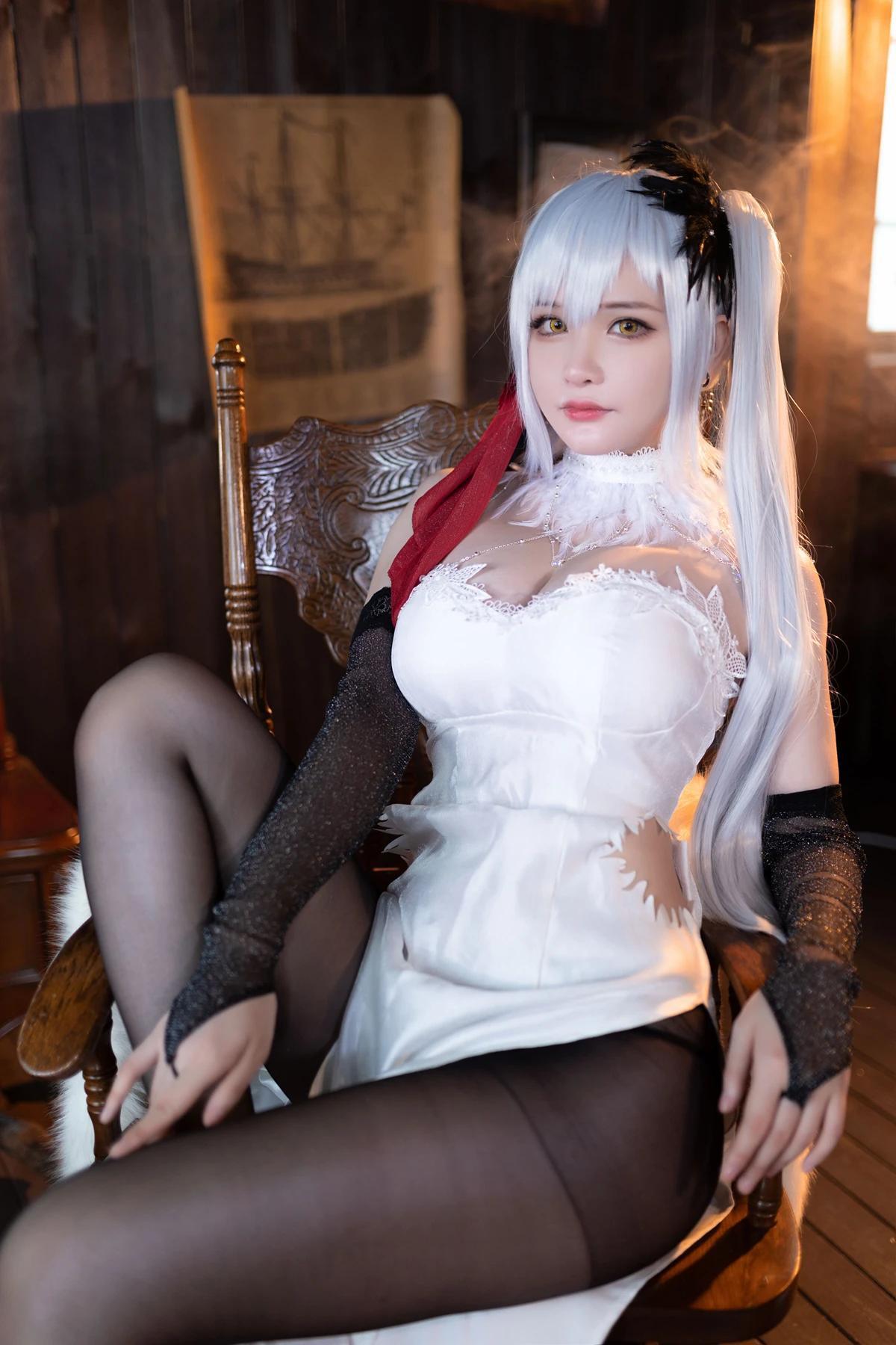 Cosplay 前羽_rr – 碧蓝航线 德雷克(18)