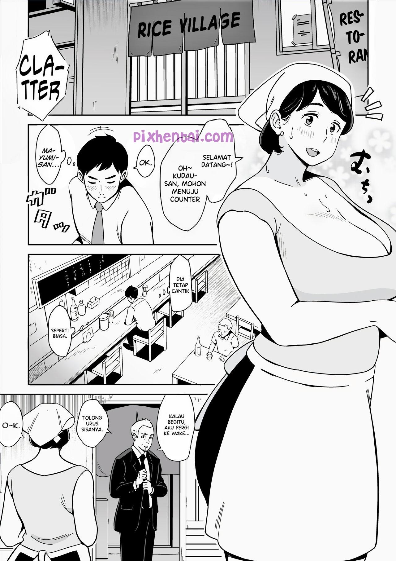 Komik Hentai Milf Bongsor Pelayan Restoran Manga XXX Porn Doujin Sex Bokep 03