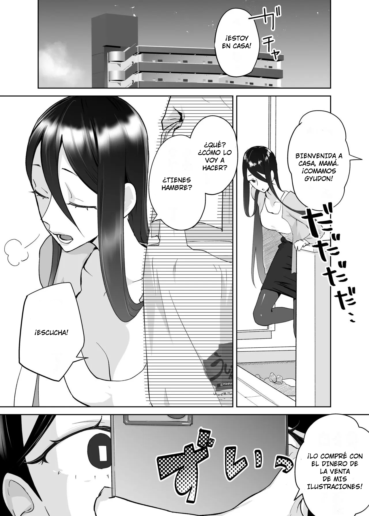 [Karashina en] Kaa-san, Tsukiatte 1-2  Madre, Sal Conmigo 1-2 [Spanish] [SrTraduc]