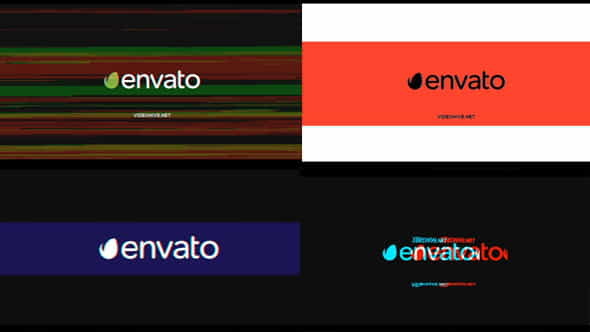 Glitch Logo Reveal - VideoHive 19405092