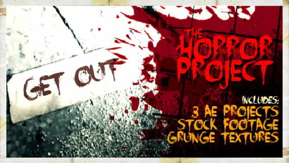 The Horror Project - VideoHive 5325628