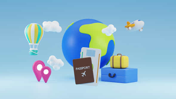 Travel Logo Reveal - VideoHive 49001580