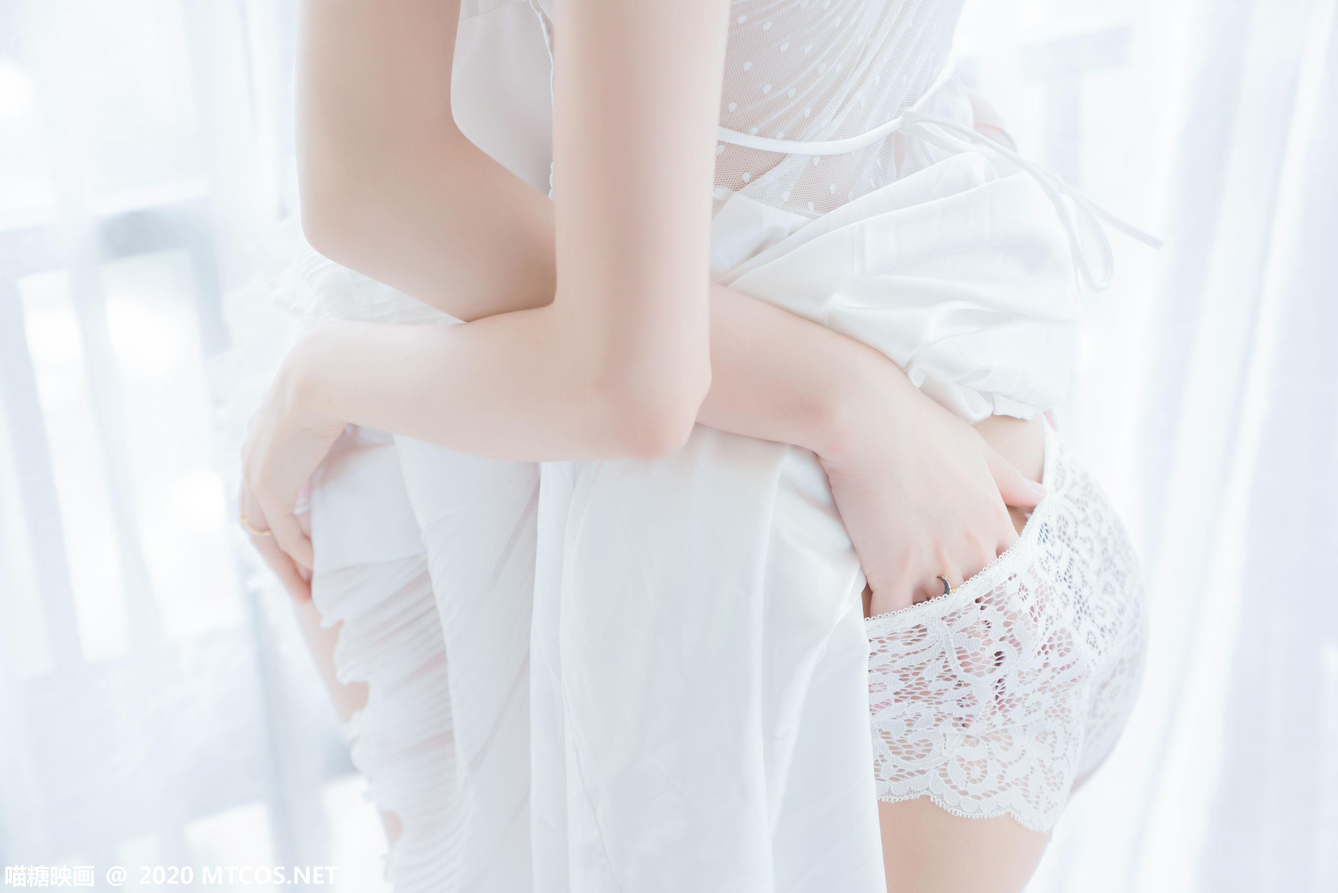 [喵糖映画] VOL.173 《她・白色长裙》 写真集(18)