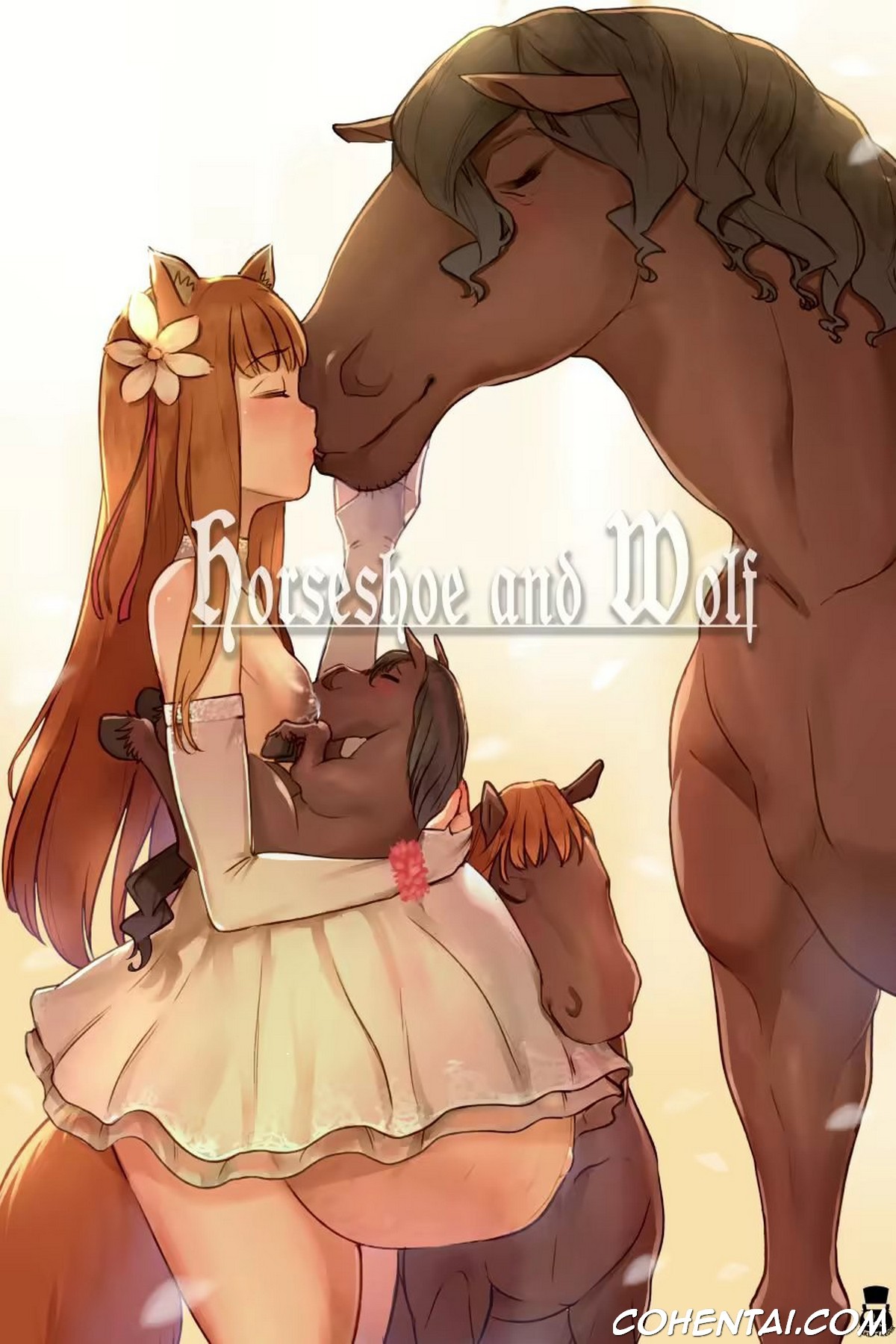 Horseshoe and Wolf (Ookami to Koushinryou) xxx comics manga porno doujin hentai español sexo 