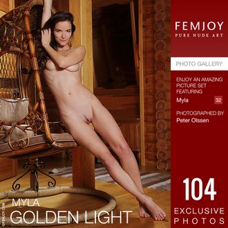 [Femjoy.com] 2020.10.01 Myla - Golden Light [Glamour] [5000x3334, 104]