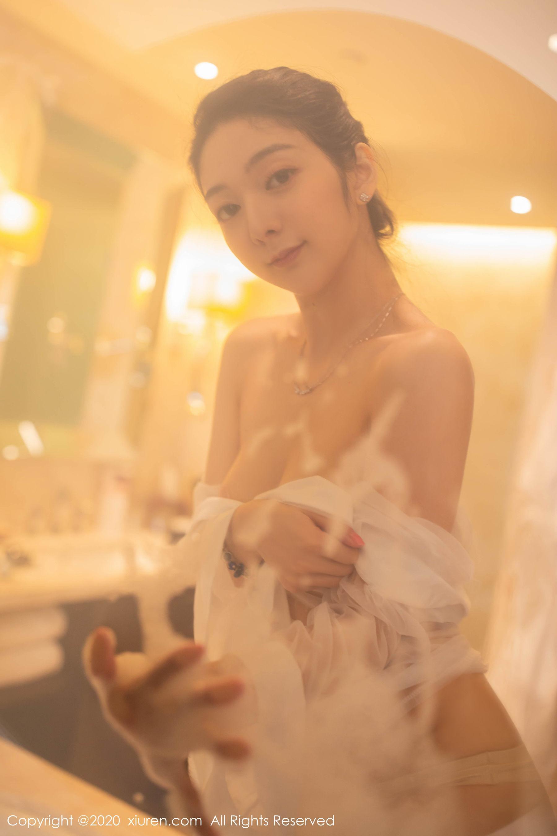 [秀人XIUREN] No.2063 Angela小热巴 《浴室湿身主题》 写真集(30)