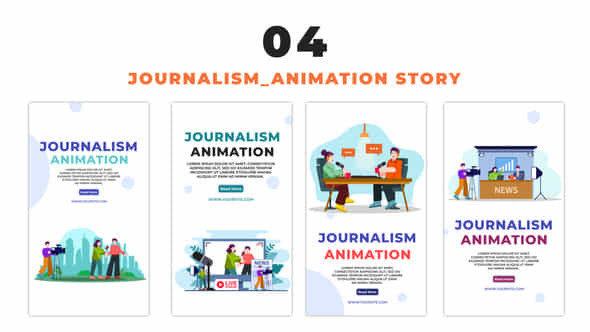 Journalism and Podcast - VideoHive 48655462