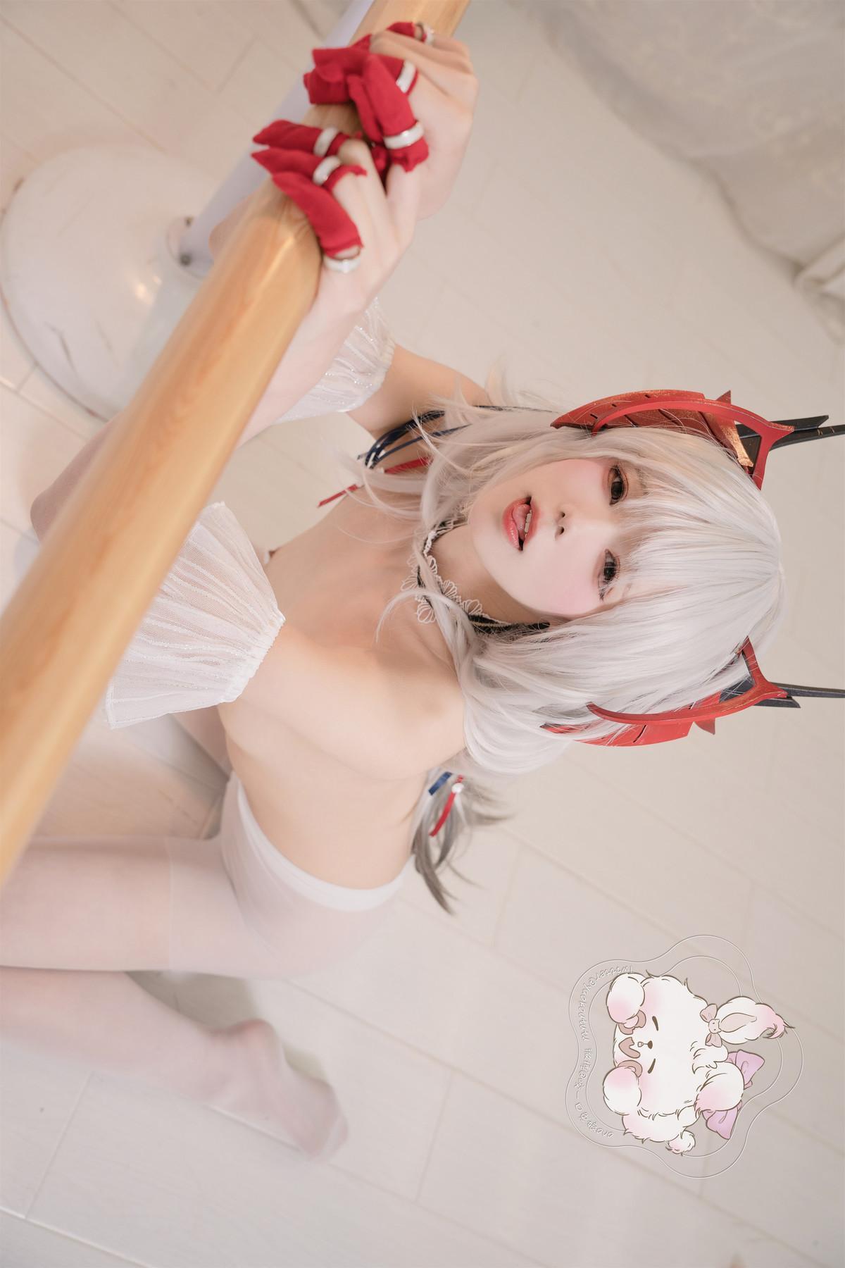 Cosplay 咬一口兔娘 天鹅之舞(44)