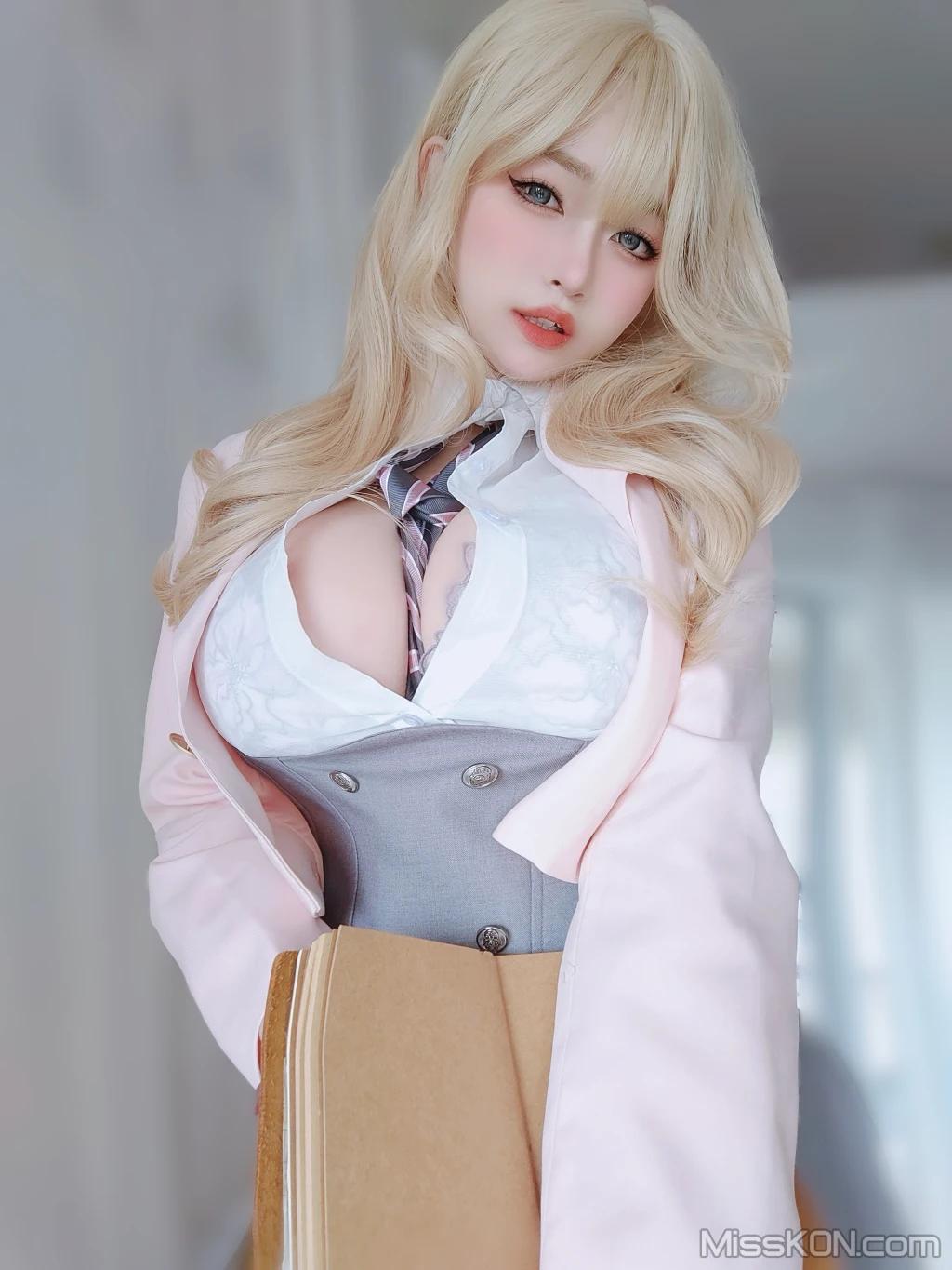 Coser@女主K: 催眠傲娇的前辈 (78 photos)(5)