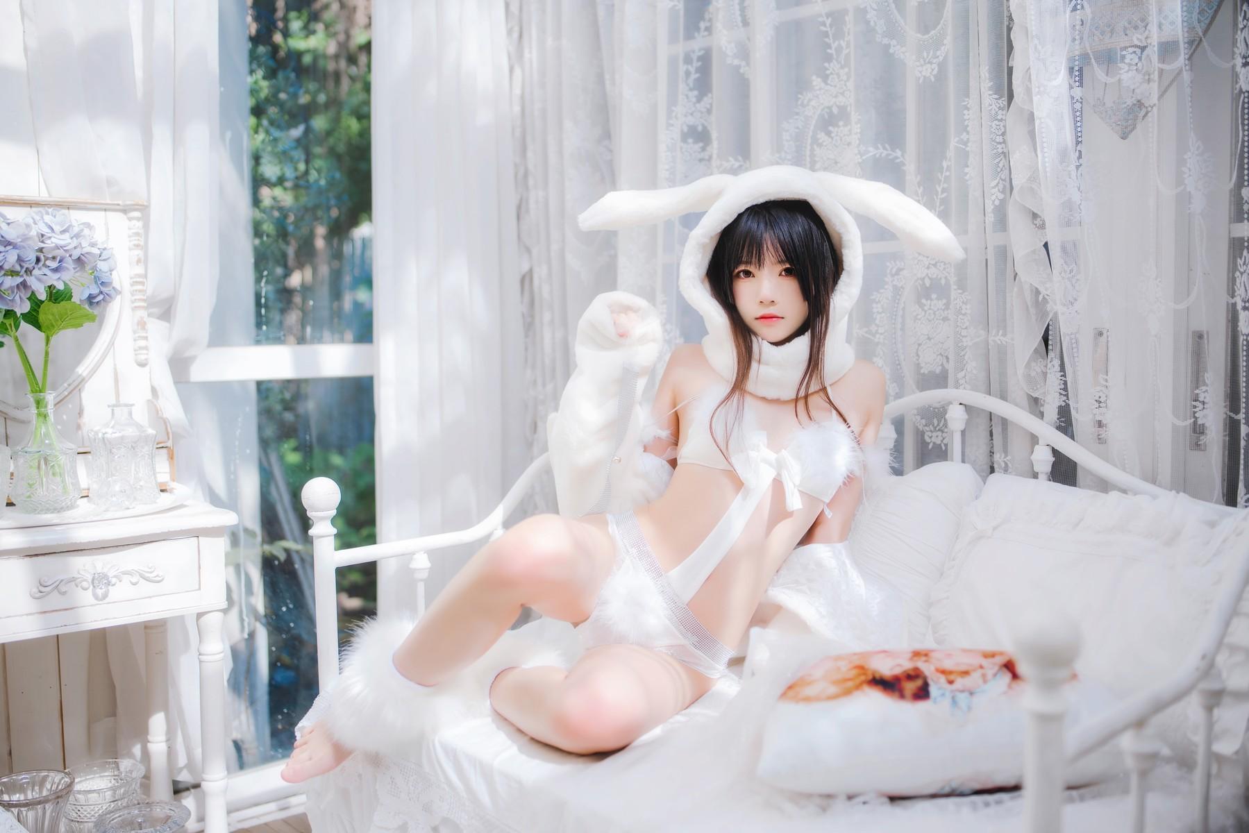 Cosplay 桜桃喵 小白兔 Set.02(49)