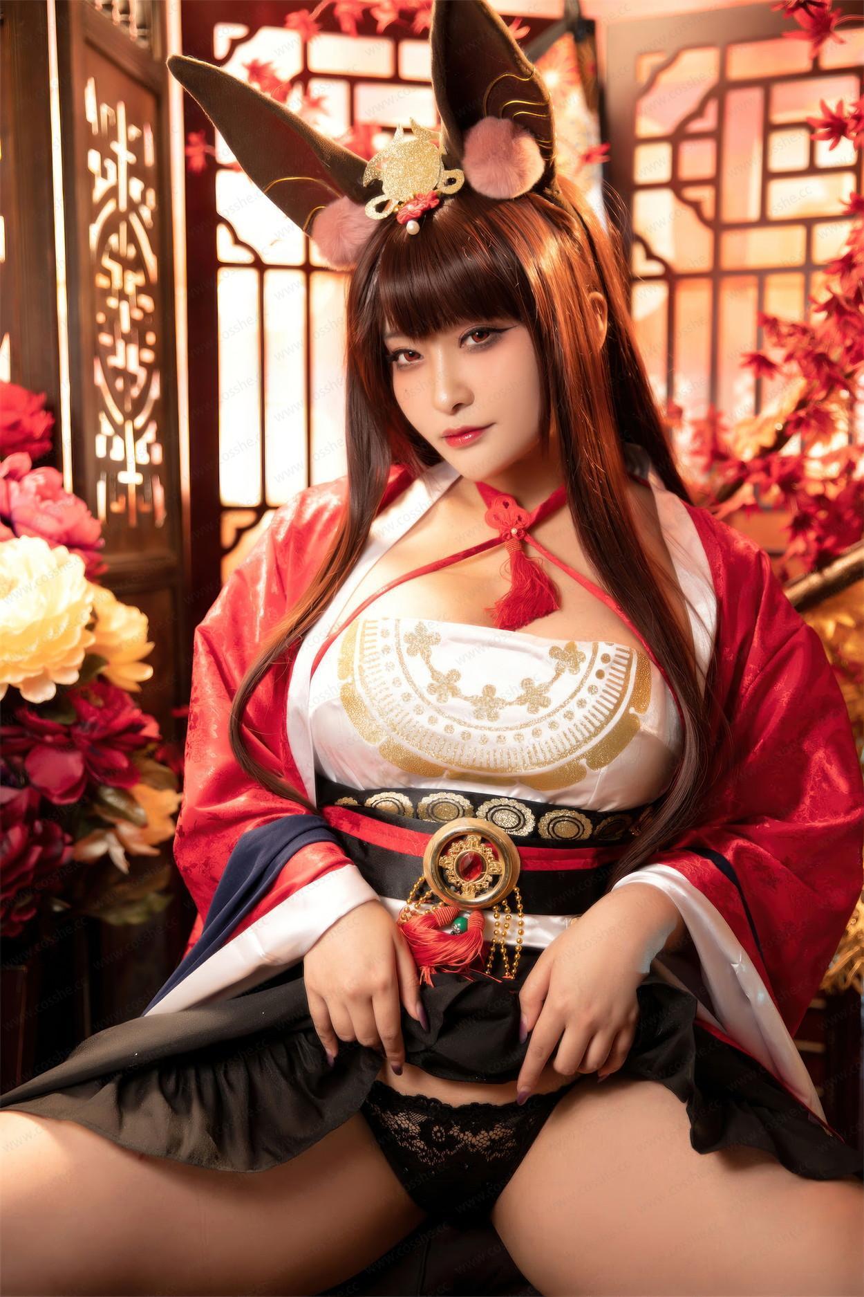 Cosplay 洛璃LoLiSAMA 赤城 朝凰来仪(21)