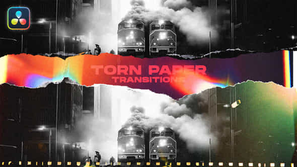 Torn Paper Transitions - VideoHive 48571087