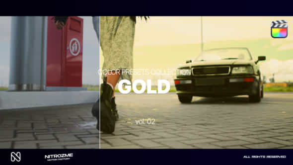 Gold LUT Collection - VideoHive 47794847