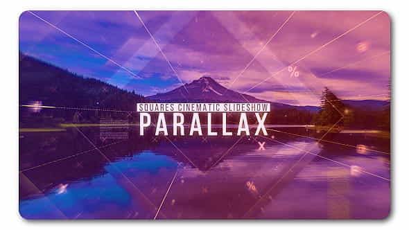 Squares Cinematic Parallax Slideshow - VideoHive 19445132