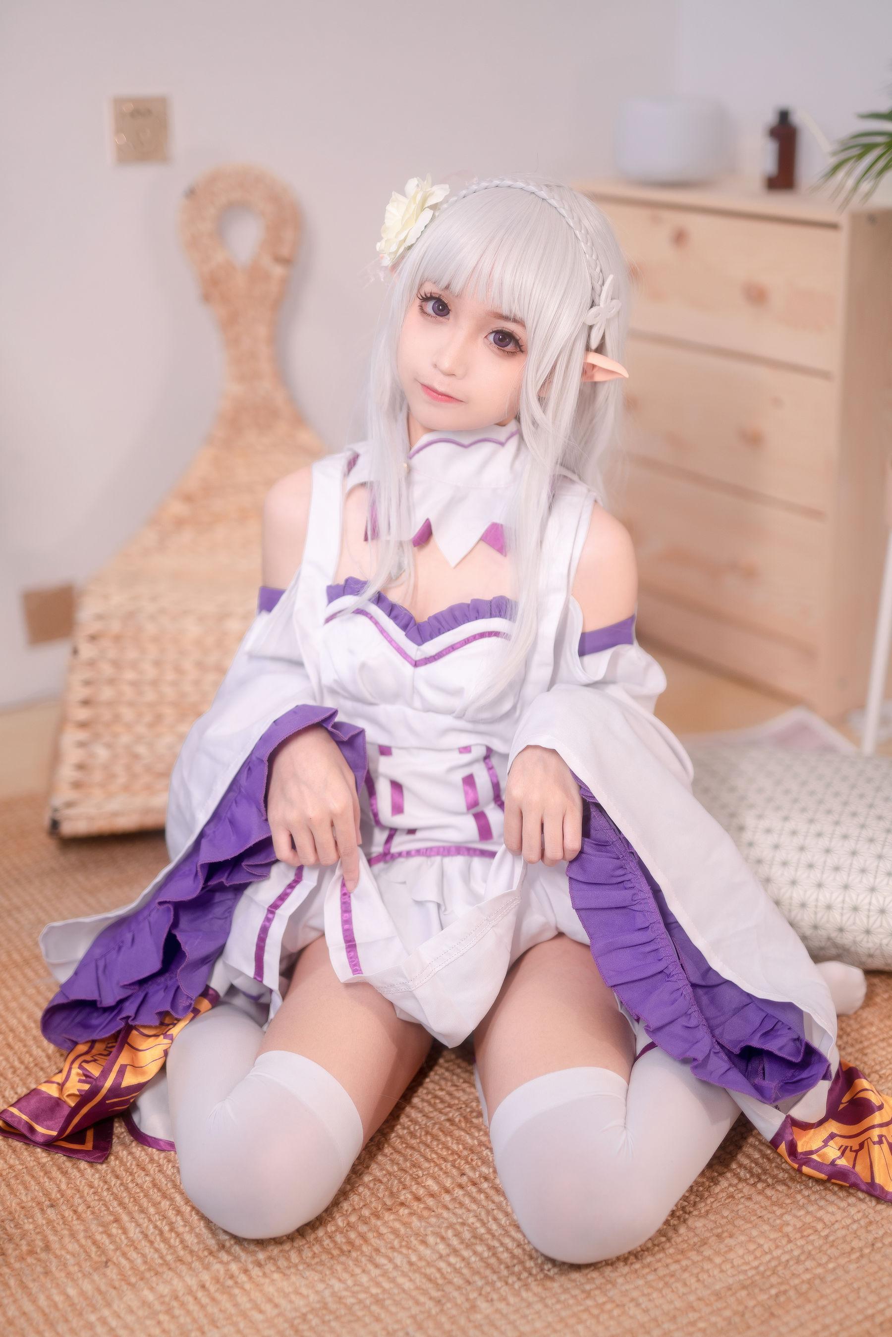 [美女Coser] 蠢沫沫 《艾米利亚》 写真集(27)