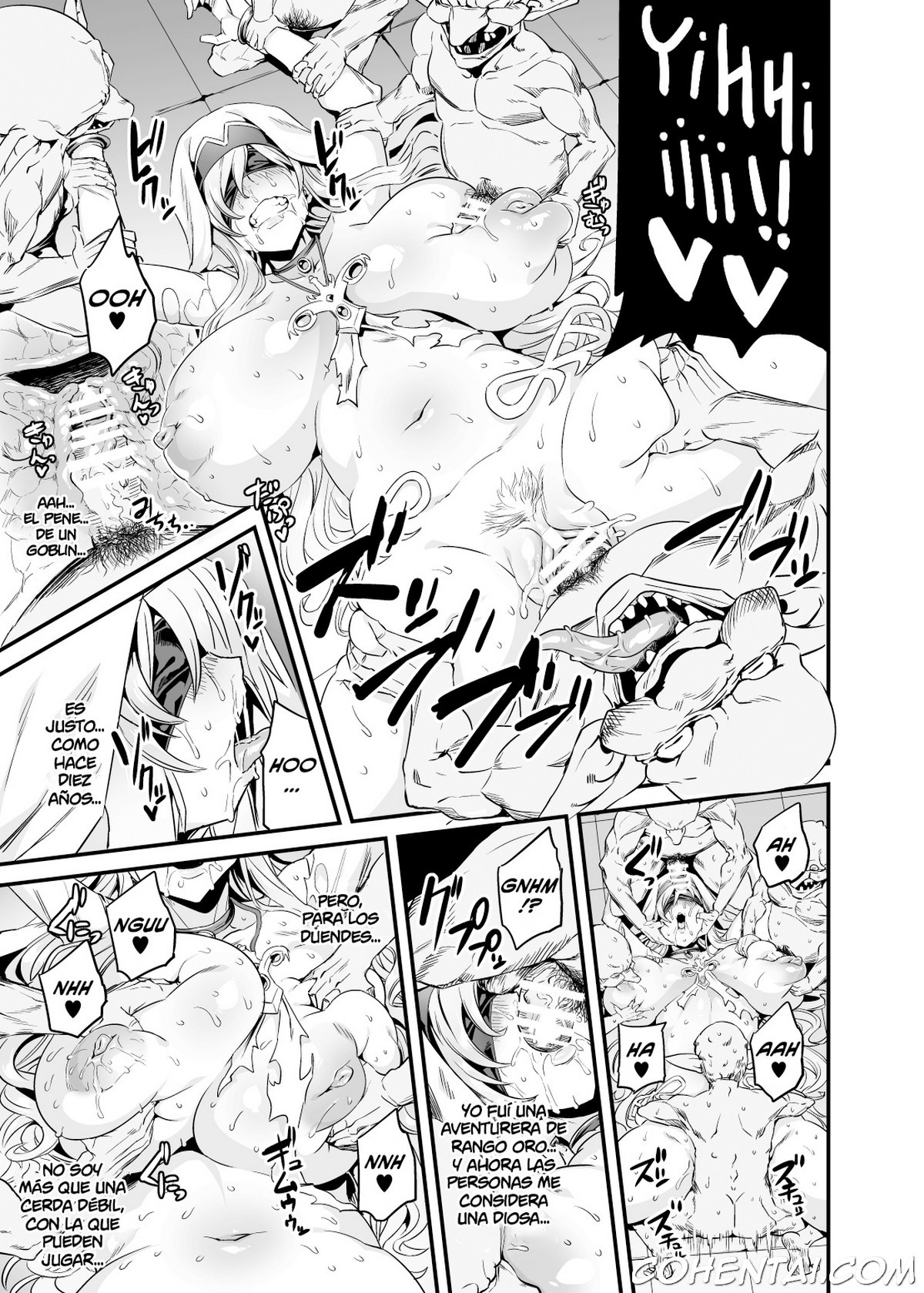 Goblin Lord ga Katta Hi + Omakebon (Goblin Slayer) xxx comics manga porno doujin hentai español sexo 