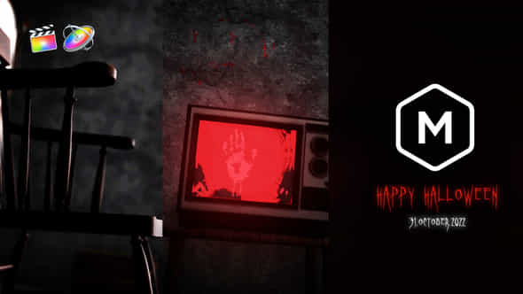 Halloween Horror Logo - VideoHive 40345886