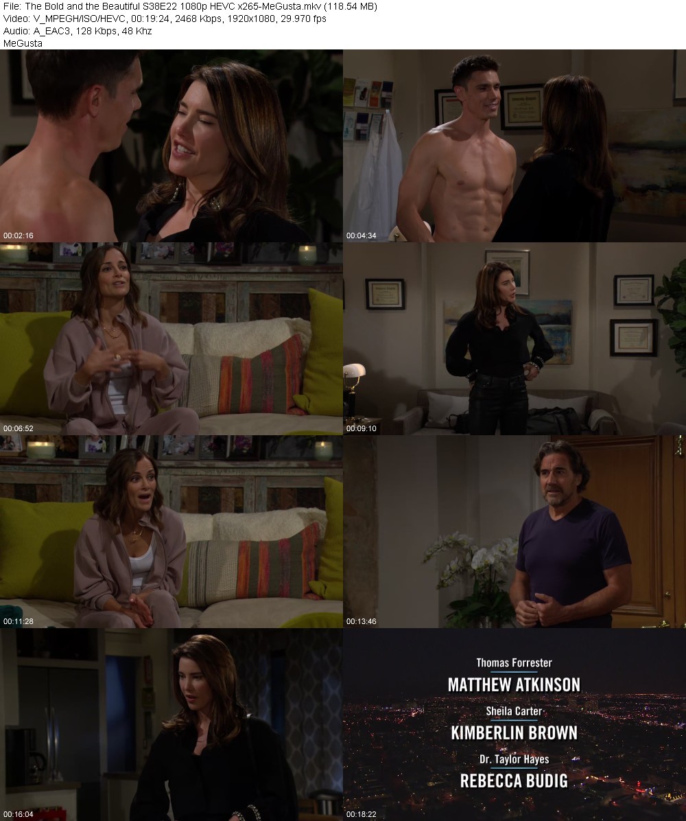 The Bold and the Beautiful S38E22 1080p HEVC x265-MeGusta