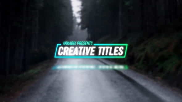Creative Titles - VideoHive 29679530