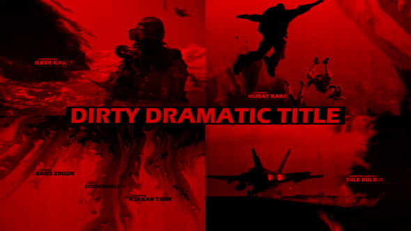 Dirty Dramatic Title - VideoHive 19200269