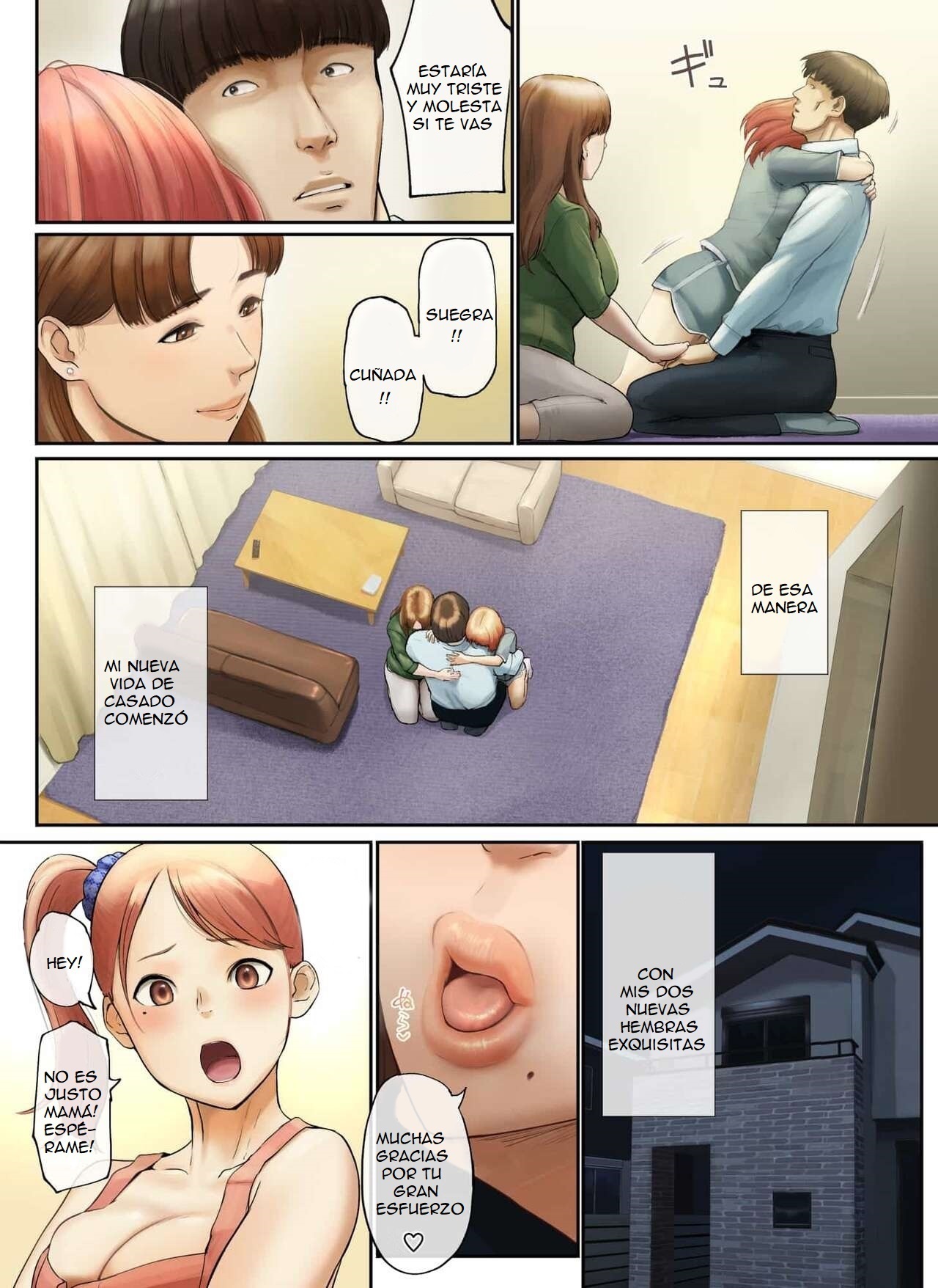 [Chinjao Girl. (Special G)] "Yasashii Dake no Otoko" to Tsuma ni Sute Raretanode... [Spanish]