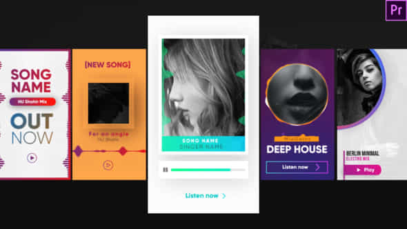 Music Instagram Stories - VideoHive 27926739