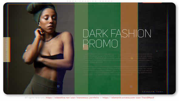 Dark Fashion Promo - VideoHive 39028529