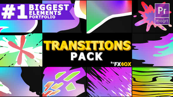 Gradient Transitions - VideoHive 23785038
