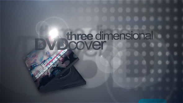 3D DVD cover mock-up - VideoHive 54011