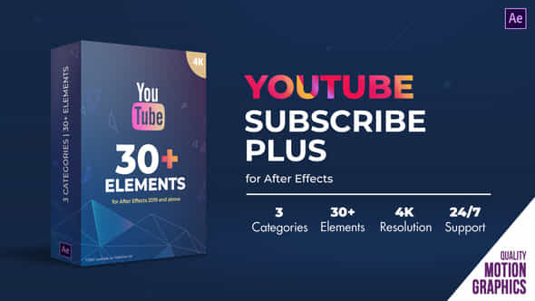 Youtube Subscribe Plus - VideoHive 35411275