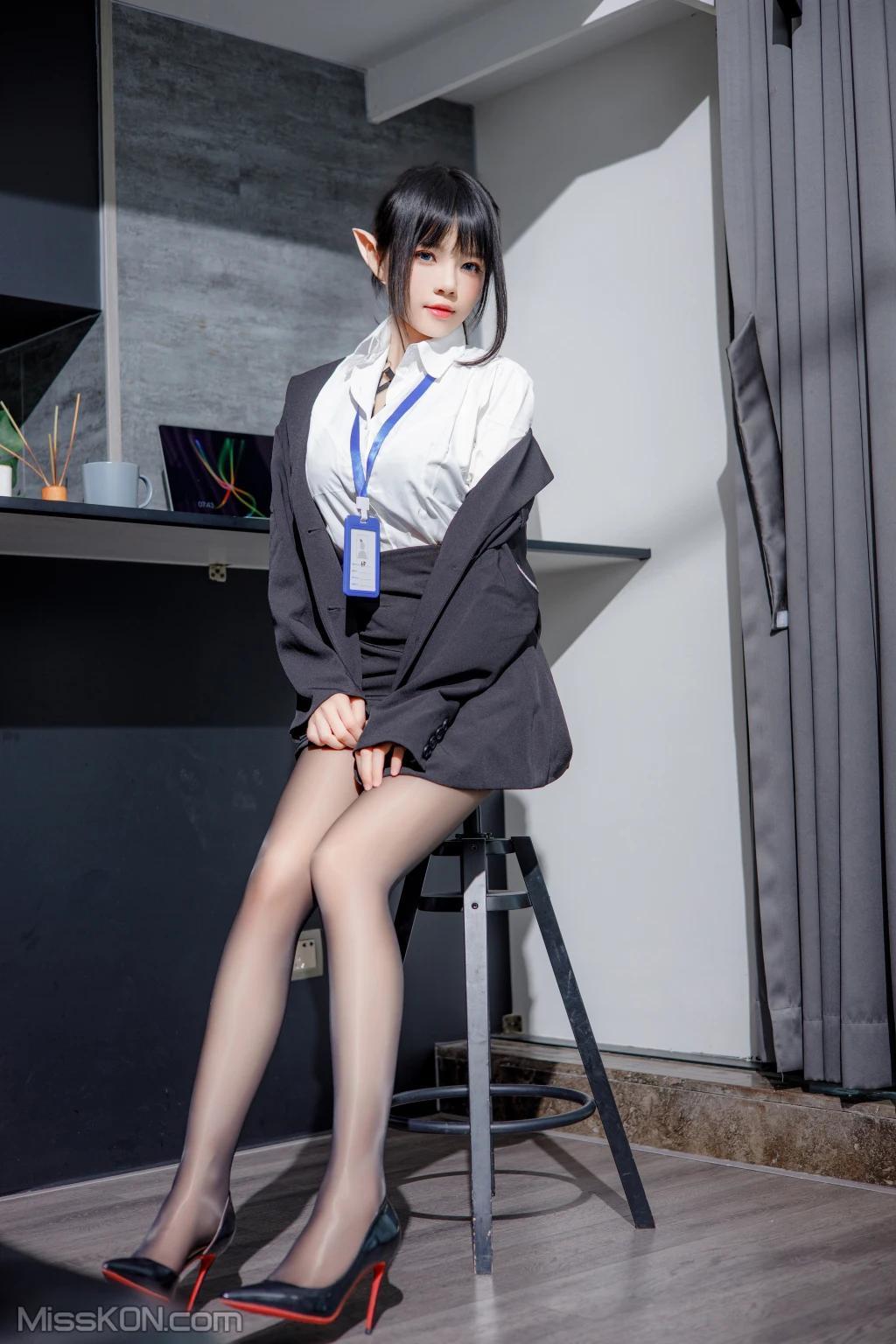 Coser@桜桃喵: 精灵OL (46 photos)(3)