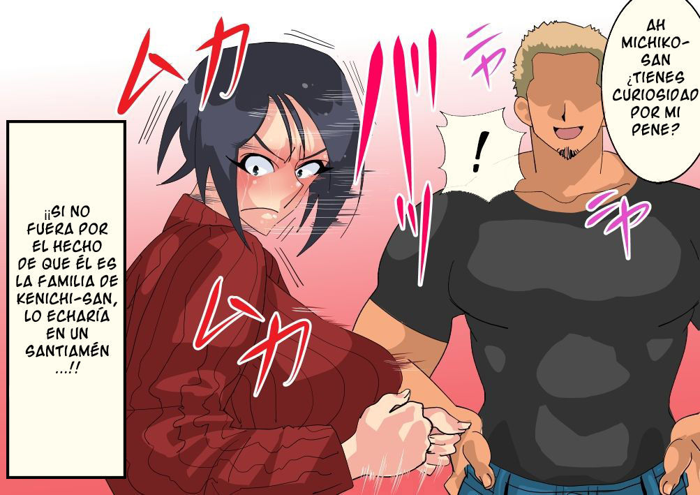 [Koubaitei] Teishu no Otouto ni Netorareta Wakazuma [Spanish]