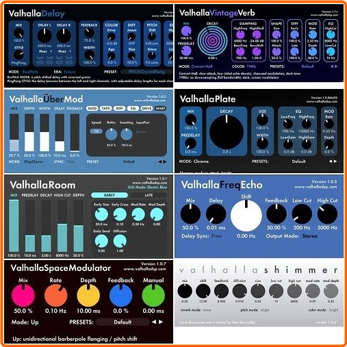 ValhallaDSP Bundle 2024.11 MacOS