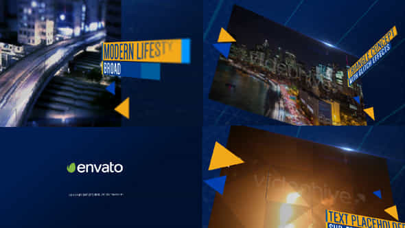 The Modern Triangle Glitch Opener - VideoHive 19722886