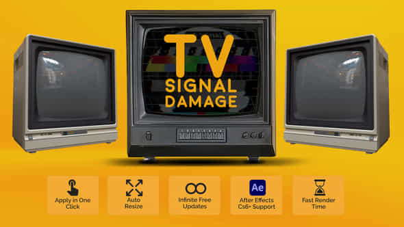 Tv Signal Damage - VideoHive 51082060