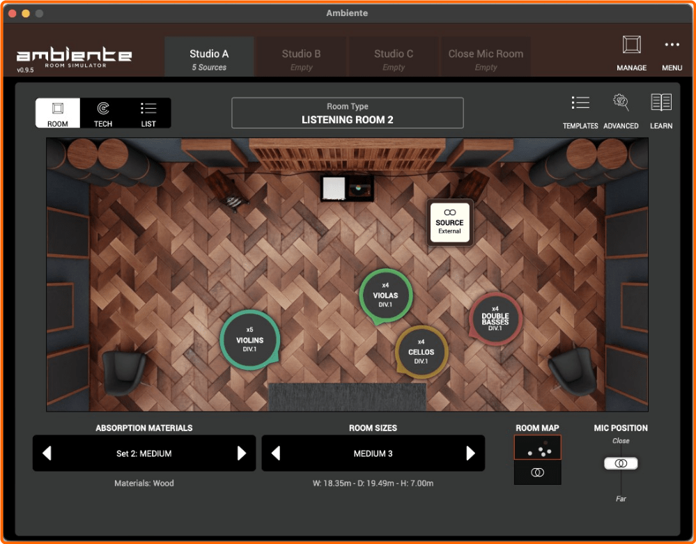 Audio Modeling Ambiente V1.0.1