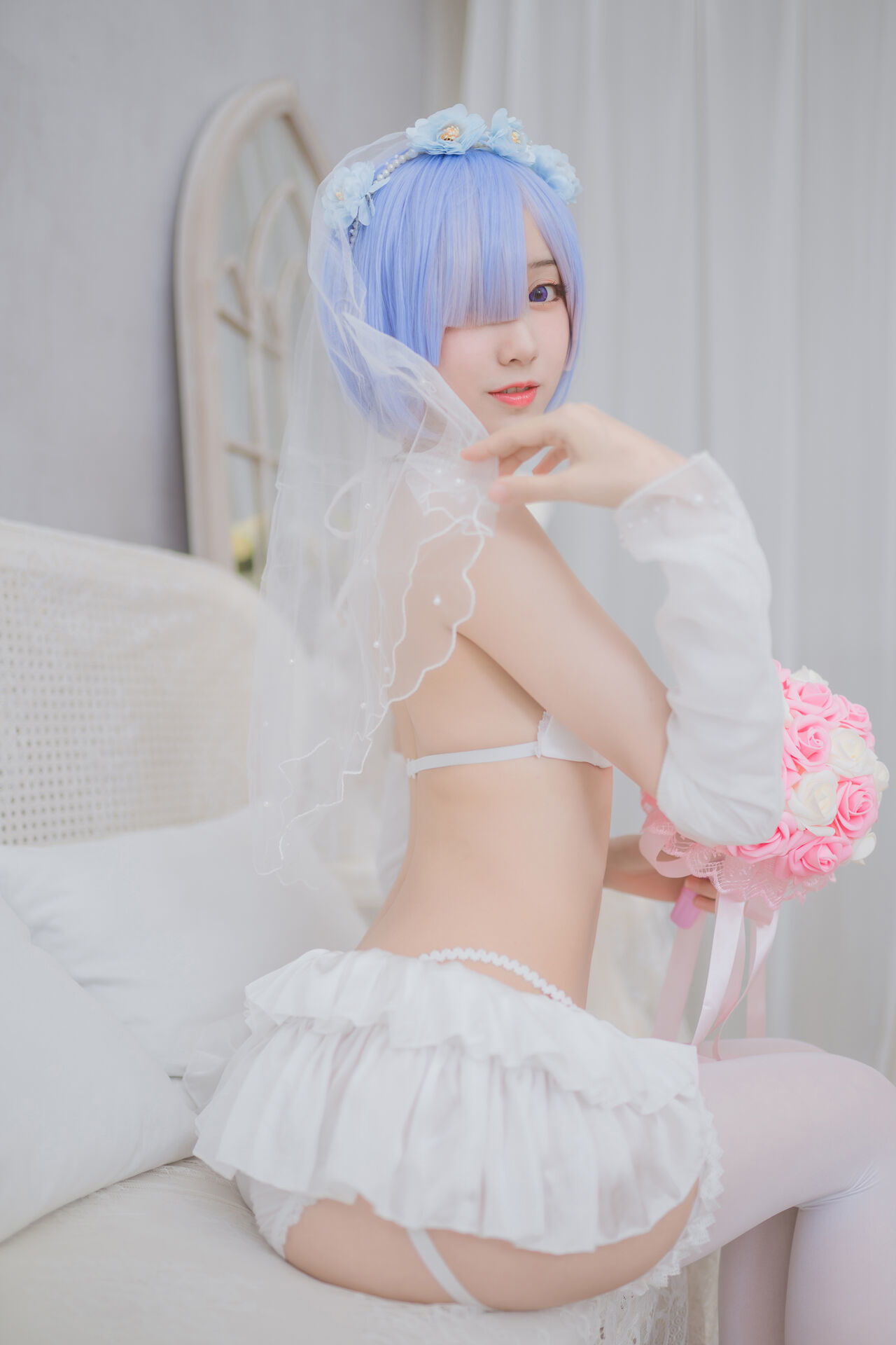 [木绵绵OwO] 蕾姆婚纱