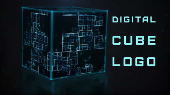 Digital Cube Logo Reveal - VideoHive 23355672