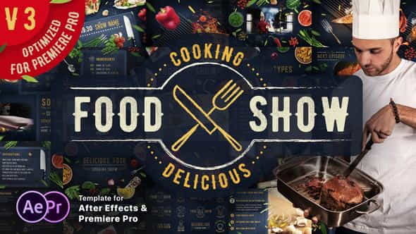Cooking Delicious Food Show - VideoHive 16605706