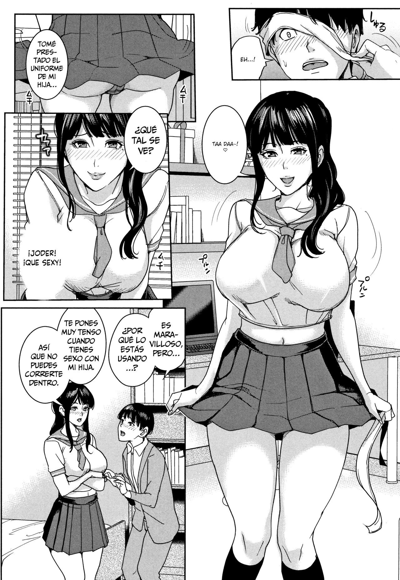 [Maimu Maimu] Kanojo no Mama to Deaikei de...  [Spanish] [Vanilla Sweet Scans]