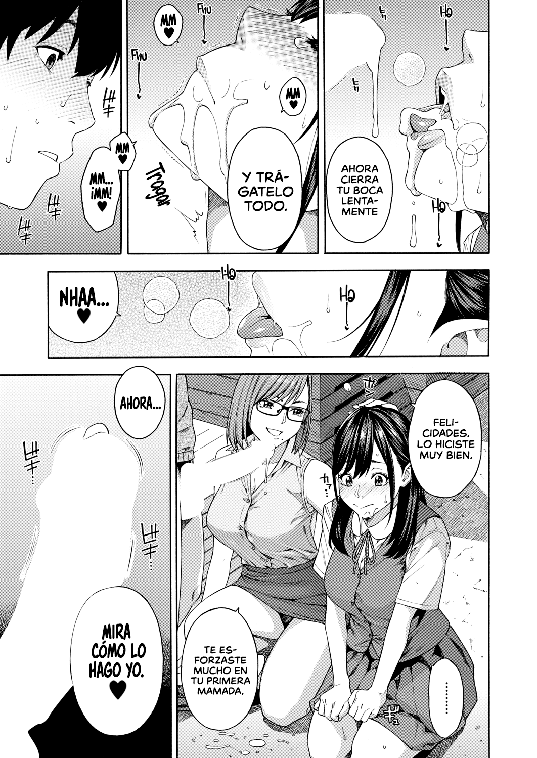 [Zonda] Fellatio Kenkyuubu _ Departamento de Investigación de las Felaciones Ch. 1-4 [Span