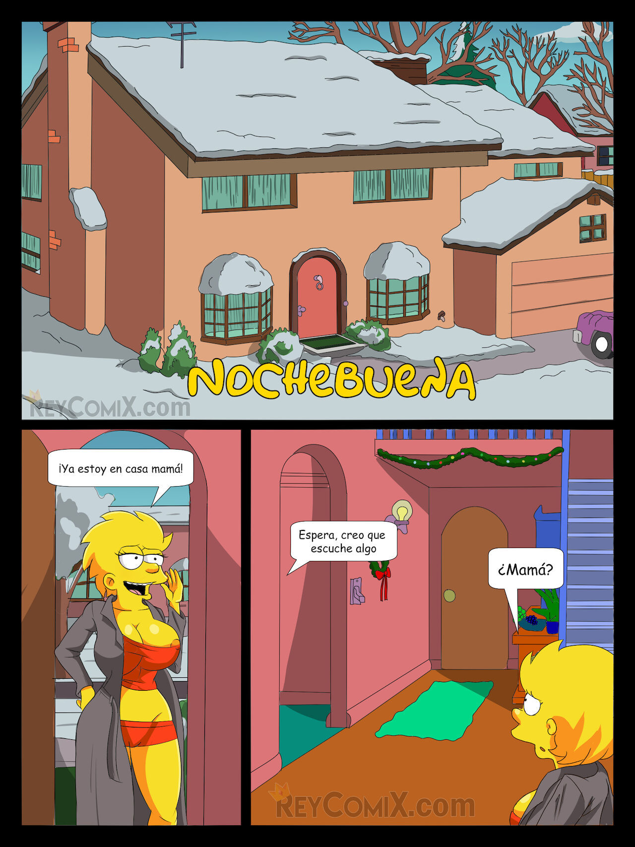 [ReyComiX] Navidad en Familia – Los Simpsons